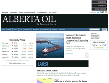 Tablet Screenshot of albertaoilmagazine.com